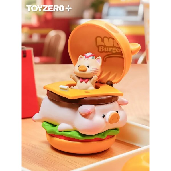 Фото - Коллекционная фигурка 10/10 Toys LuLu the Piggy серія Burger Express Movable Series в ассортименте (LULU1310)